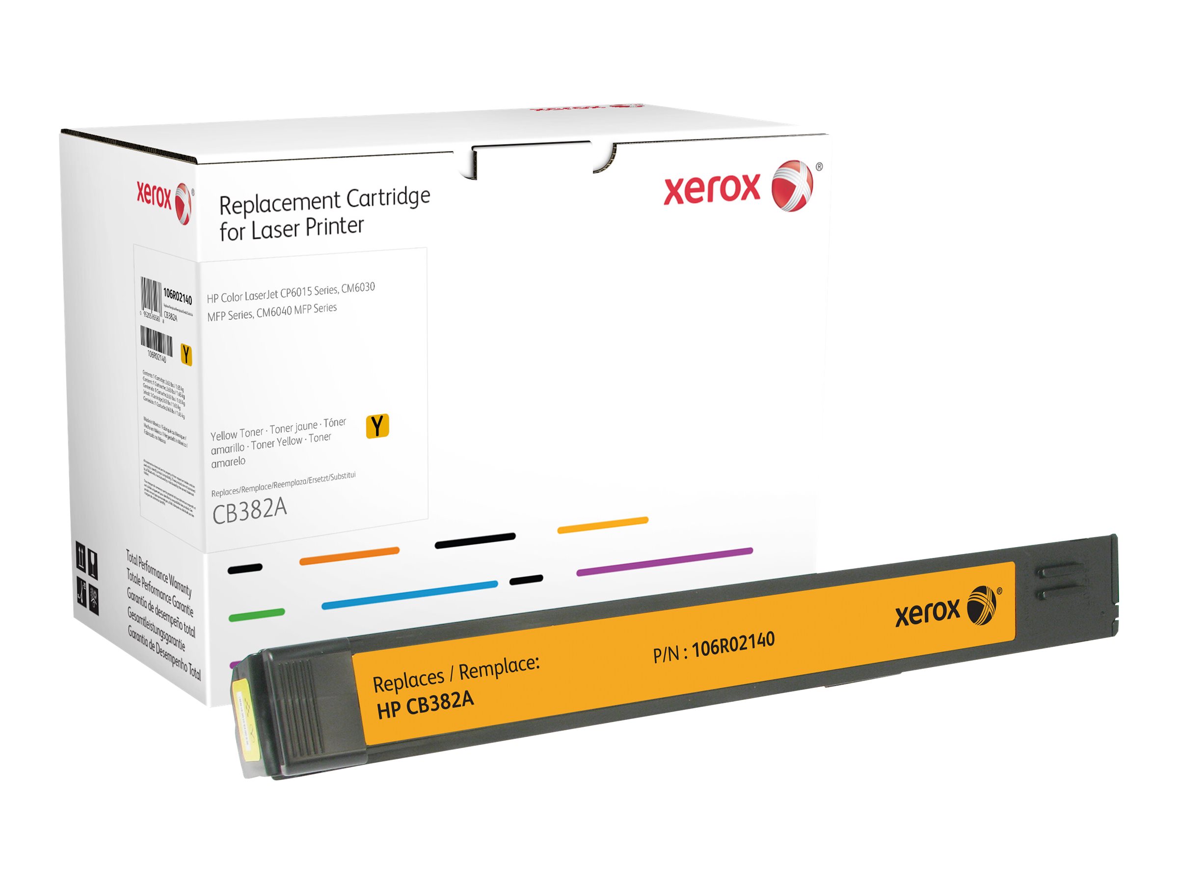 HP - CLJ CP6015/CM6030/CM6040 MFP YELLOW – Xerox