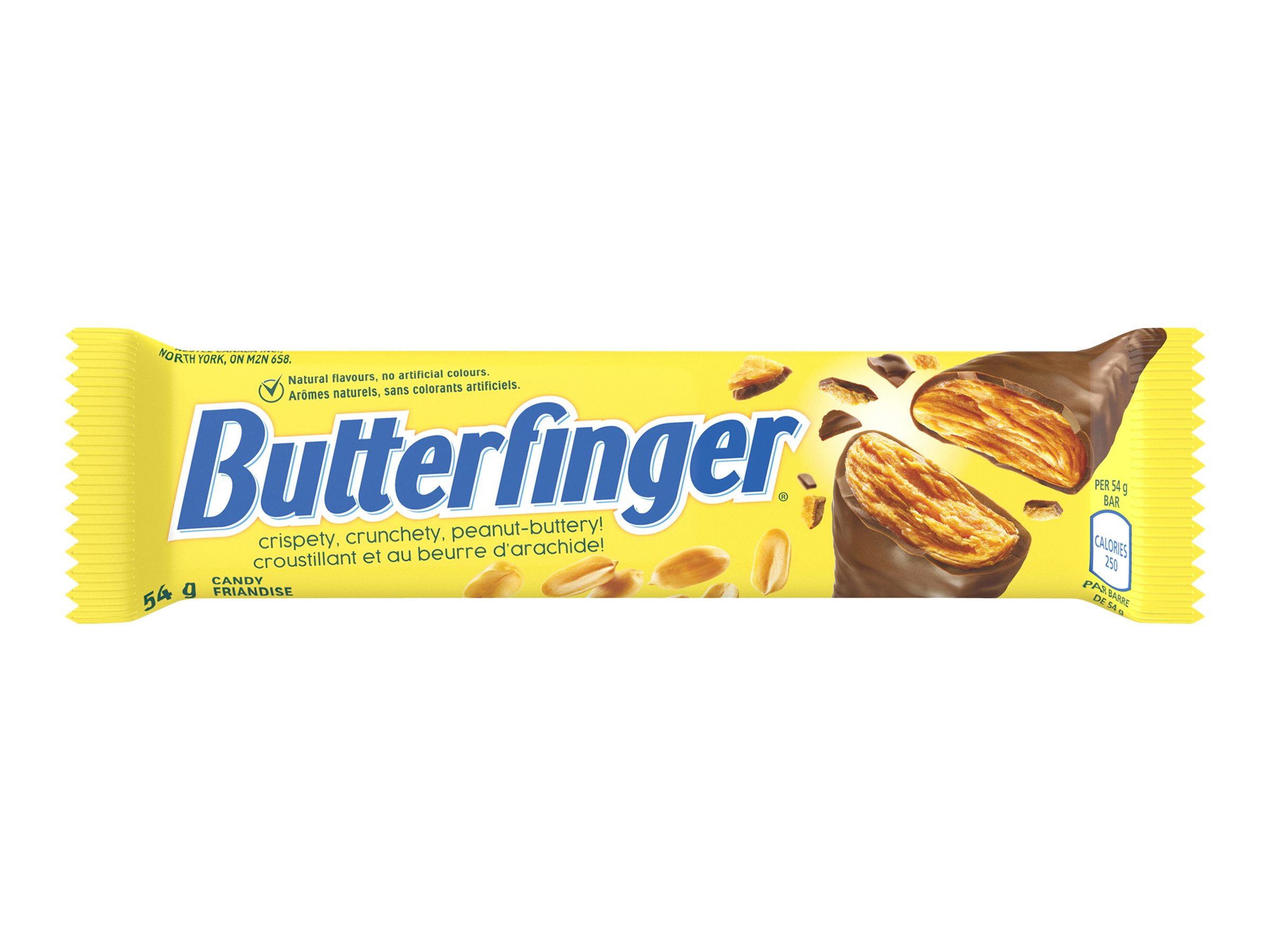 Butterfinger Peanut-Buttery Chocolate-y Candy Bars, 54g