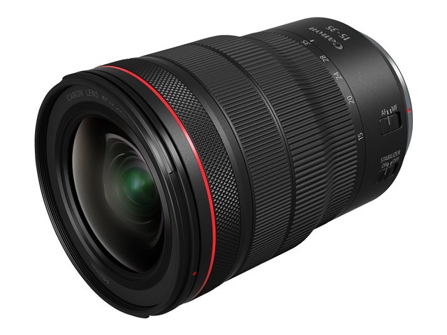 Image of Canon RF wide-angle zoom lens - 15 mm - 35 mm
