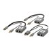 Tripp Lite 2-Port DisplayPort to HDMI over Cat6 Extender Kit, Pigtail Transmitter/2x Receivers, 4K 60 Hz, HDR, 4:4:4, 230 ft. (70.1 m), TAA