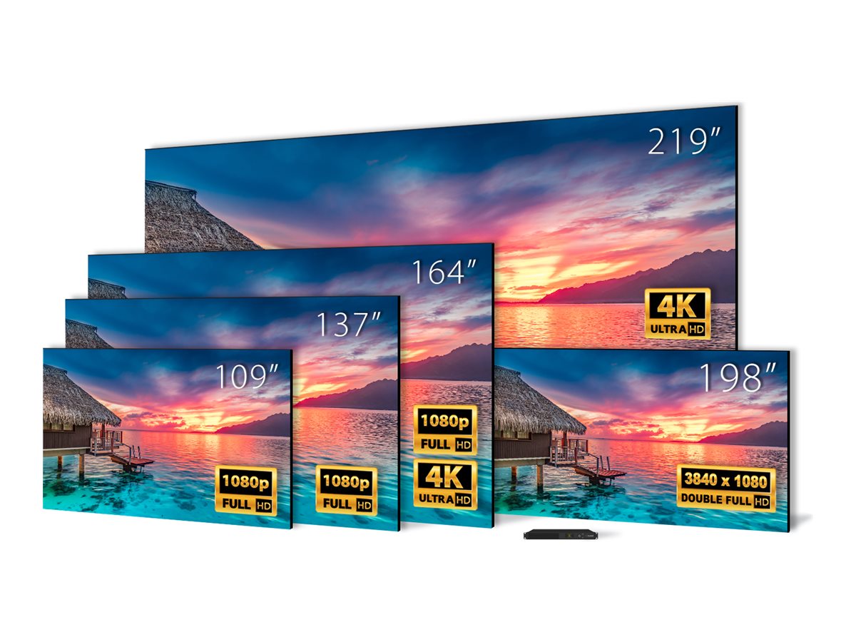 PLANAR, DIRECTLIGHT PRO COMPLETE, FULL HD 137IN DIAGONAL VIDEO WALL, W/WALLDIRECTOR VC, WALL MOUNTS, TRIM, CABLES AND SPARES