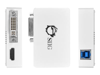 SIIG USB 3.0 to HDMI/DVI Dual Display Adapter