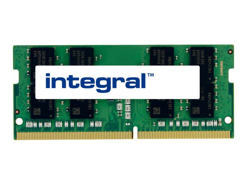 An image of Integral - DDR4 - module - 16 GB - SO-DIMM 260-pin - 3200 MHz / PC4-25600 - unbuffered