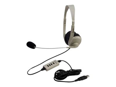 Califone 3064USB-10 Headset full size wired (pack of 10)