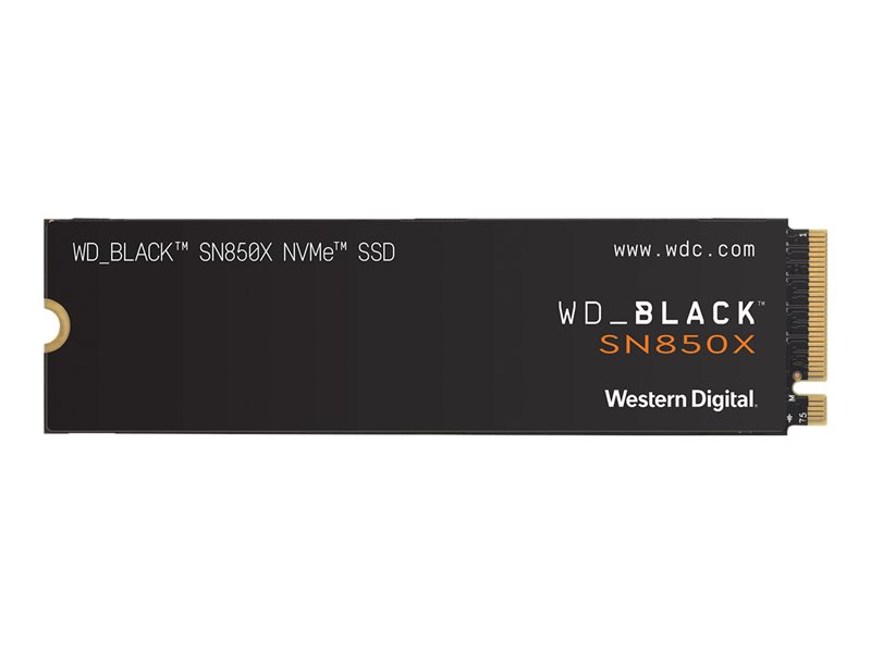 WD_BLACK SN850X NVMe SSD WDS100T2X0E - SSD - 1 To - PCIe 4.0 x4 (NVMe)