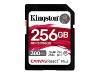 Kingston Canvas React Plus SDXC UHS-II Memory Card 256GB 300MB/s