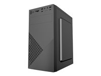 Gembird Fornax K170 Tårn Mini ATX Ingen strømforsyning Sort