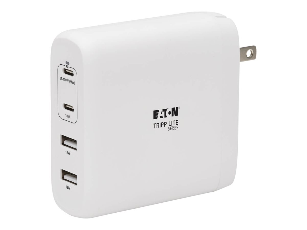 Eaton Tripp Lite Series USB Wall Charger 4-Port Compact