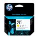HP 3x 711 ink Yellow DJ T120 520