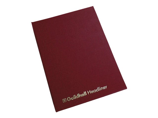 Guildhall Headliner 38 Series Account Book 80 Pages 203 X 298 Mm