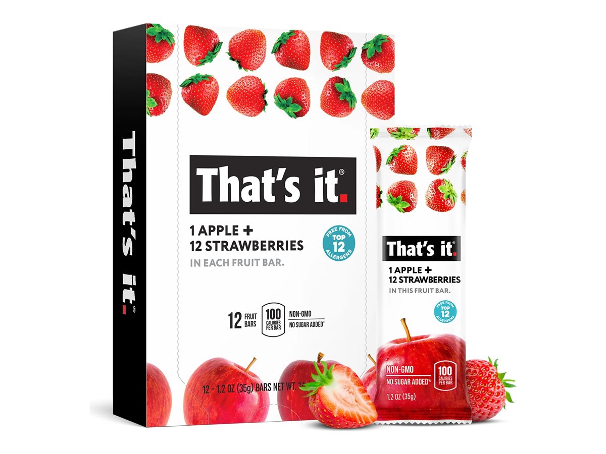 That’s It Real Fruit Bar - Apple + Strawberry - 35g