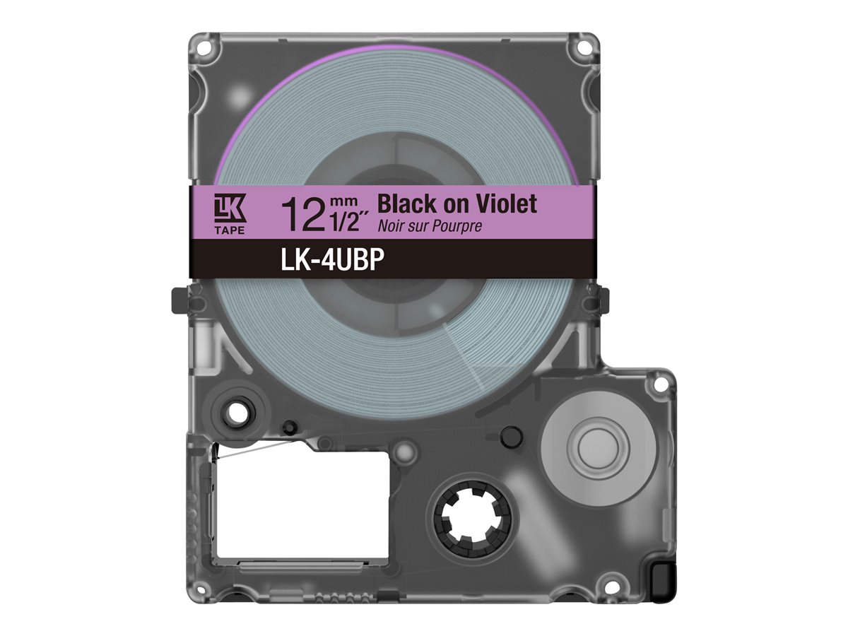Epson LabelWorks LK-4UBP - pásková kazeta - 1 kazeta/y - Role (1,2 cm x 8 m) – foto 2