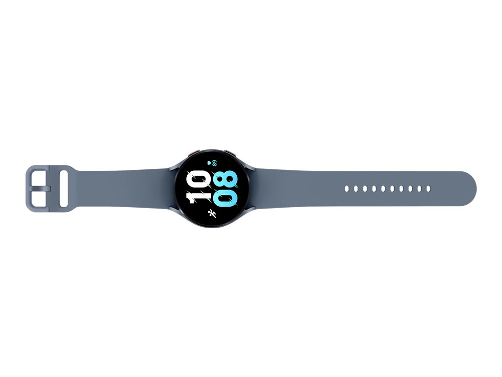 Samsung Galaxy Watch5 - 44 mm - sapphire - intelligente Uhr mit Sportband - Anzeige 3.46 cm (1.4") - 16 GB