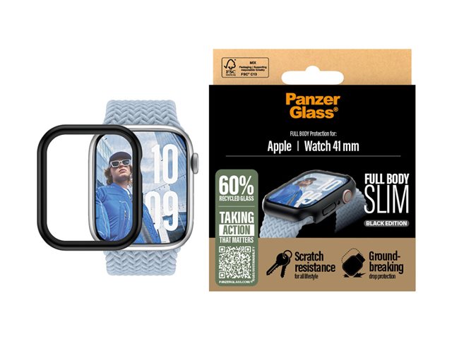 PanzerGlass Apple Watch 11/10 42mm černý kryt – foto 5