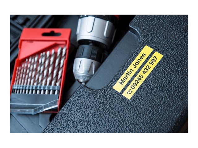 BROTHER TZES621 strong bk/yellow 9mm 8m