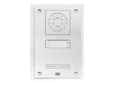 2N IP UNI Control panel faceplate front, 1 button