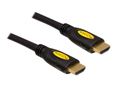 4043619837380 - High Speed - HDMI-Kabel mit Ethernet - HDMI männlich zu HDMI männlich - 15 m - Schwarz