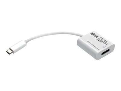 Tripp Lite USB C to DisplayPort Video Adapter Converter 4Kx2K M/F, USB-C to DP, USB Type-C to DP, USB Type C to DP 6in