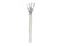 Intellinet Network Bulk Cat6 Cable, 23 AWG, Solid Wire, 305m, Grey, Copper, S/FTP, Box CAT 6 Afskærmet parsnoet (STP) 305m Bulkkabel Grå