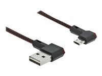 DeLOCK Easy USB 2.0 USB-kabel 2m Sort