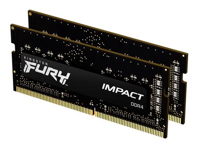 SO DDR4 32GB PC 3200 CL20 Kingston KIT (2x16GB) FURY Impact Kit - KF432S20IBK2/32