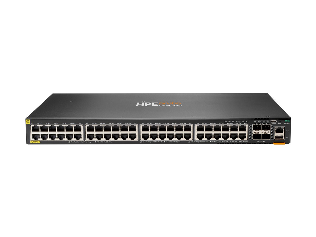 HPE Aruba 6300F Switch 48G CL4 PoE