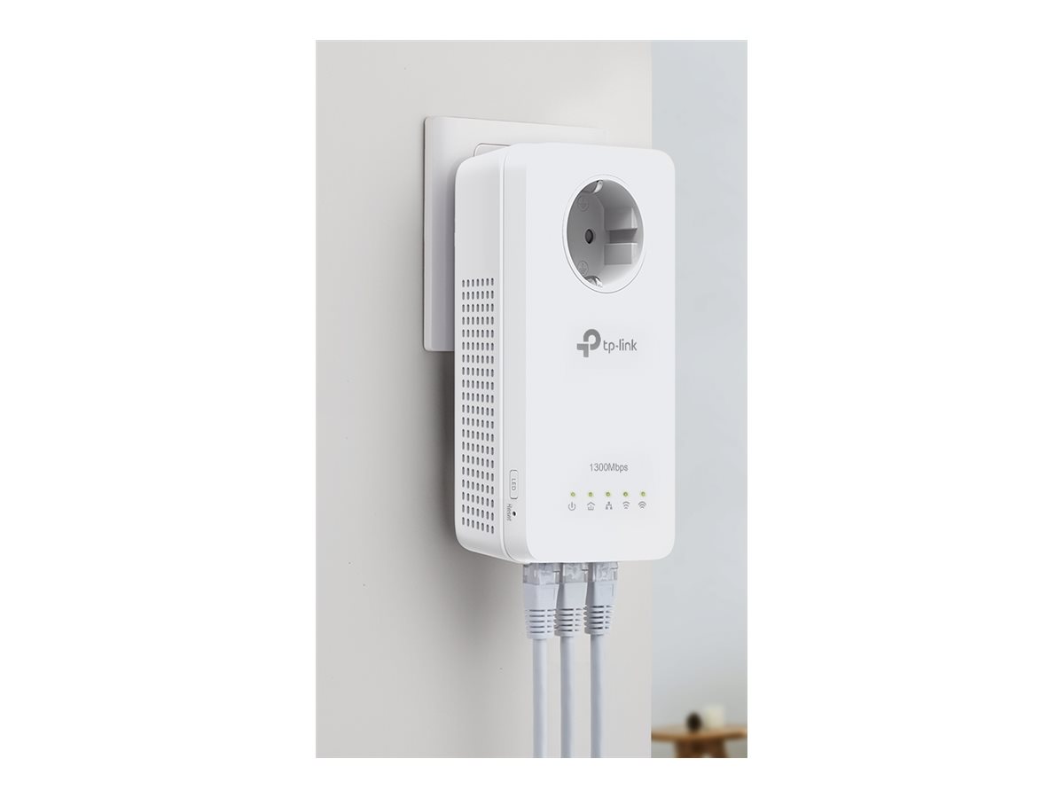 TP-Link TL-WPA8631P KIT V4 - Wi-Fi Kit - sada napájecího adaptéru - Wi-Fi 5 - zapojitelný do zdi – foto 2