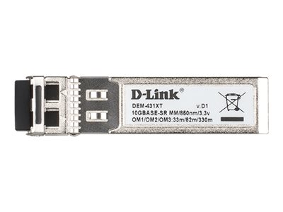 Image of D-Link DEM 431XT - SFP+ transceiver module - 10GbE