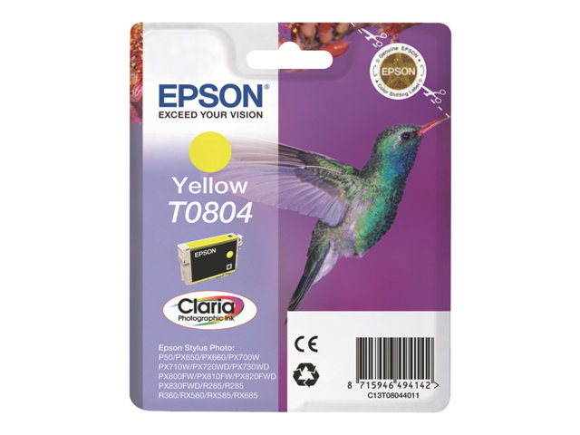 EPSON 3LB T0804 ink cartridge yellow C13T08044011
