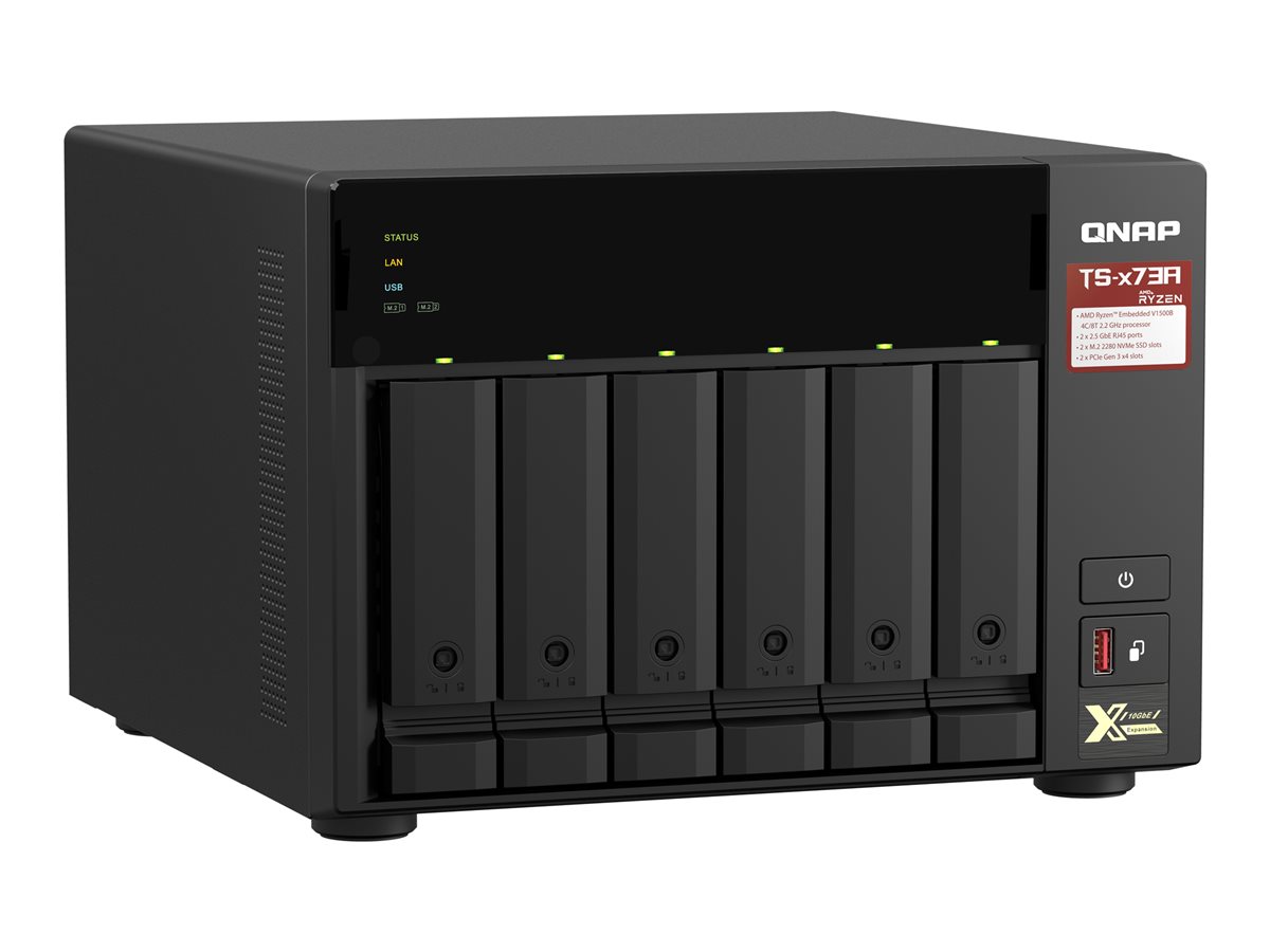 QNAP TS-673A-8G 6-bay NAS Ryzen V1050B