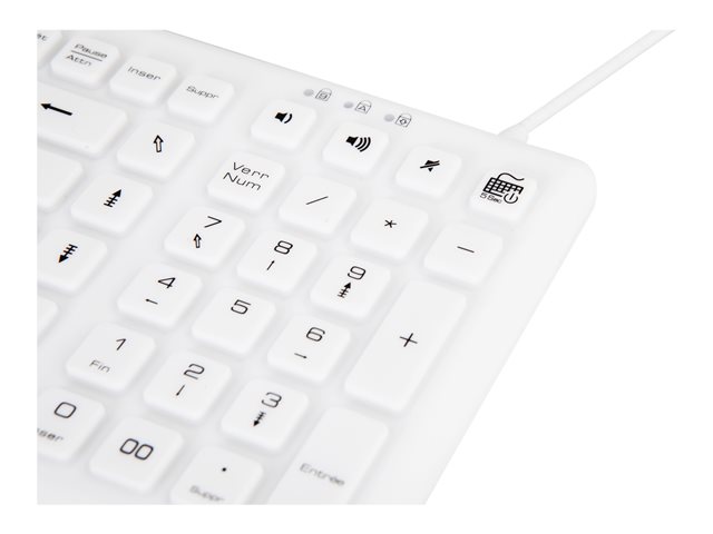 URBAN FACTORY USB wired keyboard ABS