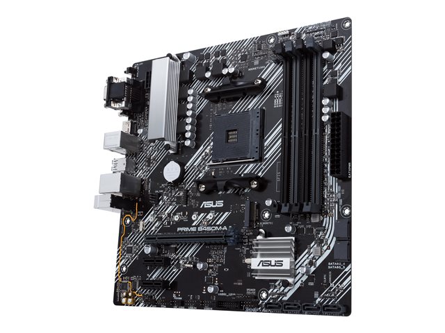 Image of ASUS PRIME B450M-A II - motherboard - micro ATX - Socket AM4 - AMD B450
