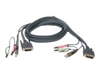IOGEAR G2L7D02UI - Keyboard / video / mouse / audio cable