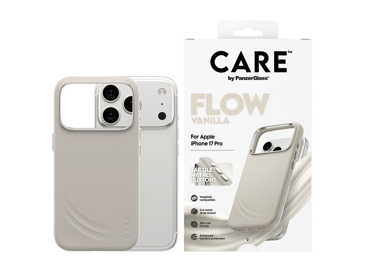 PanzerGlass CARE Apple iPhone 17 Pro Flow MagSafe Vanilla – foto 2