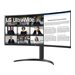 LG UltraWide 34WR55QK-B - cran LED - incurv - 34" - HDR