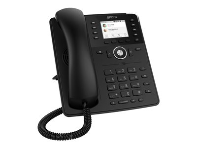 SNOM D735 Desk Telephone schwarz