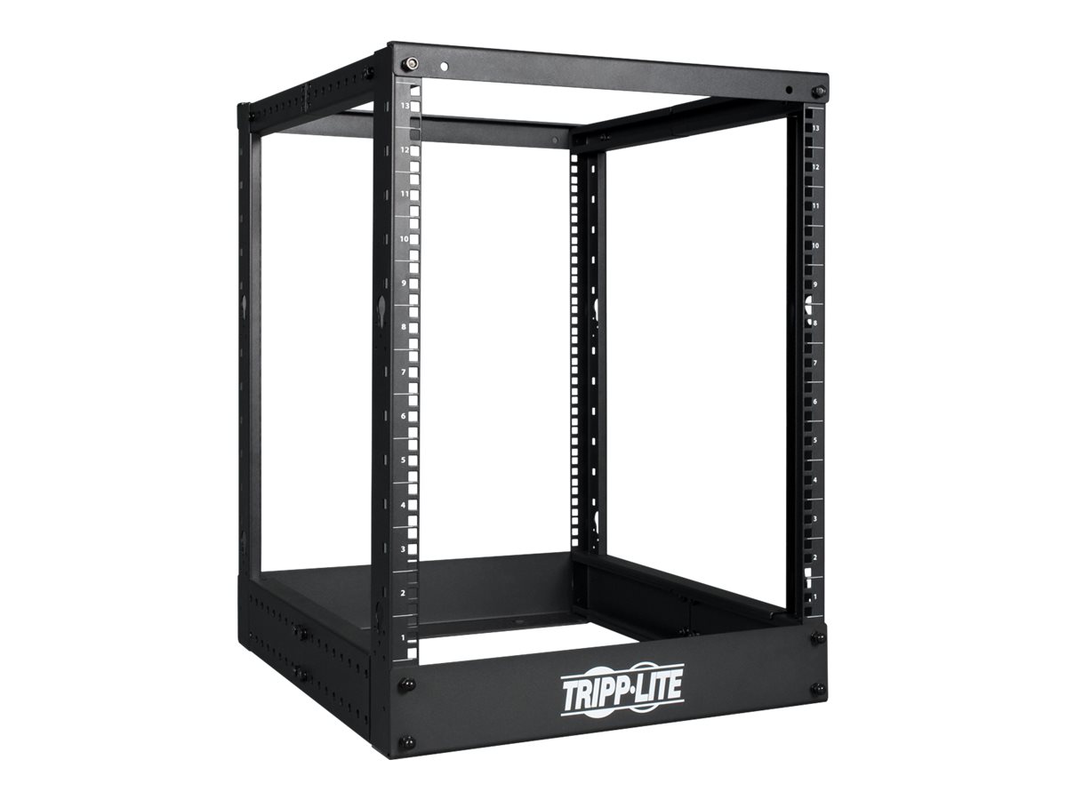 Tripp Lite 13U 4-Post Open Frame Rack Cabinet Square Holes 1000lb Capacity