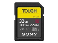 Sony SF-G series TOUGH SF-G32T SDHC UHS-II Memory Card 32GB 300MB/s