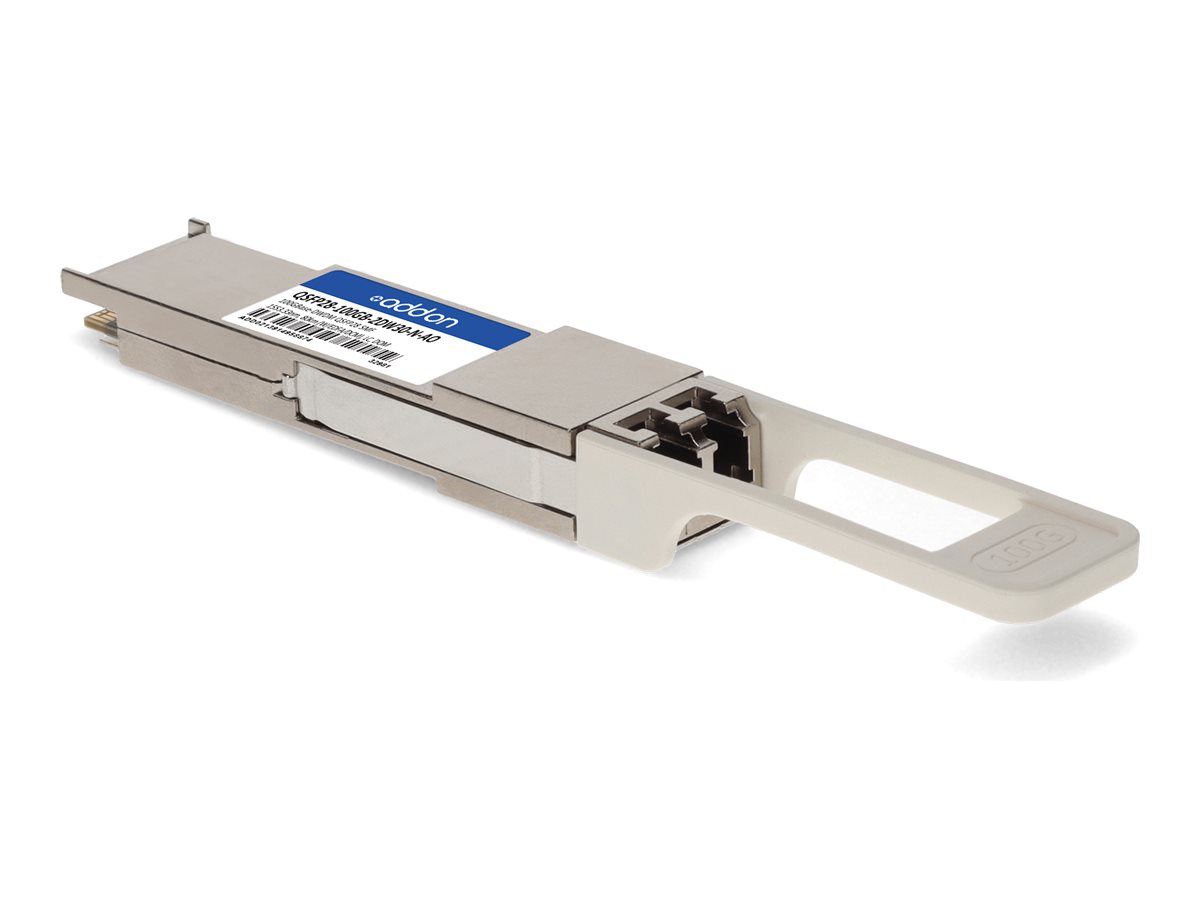 AddOn - QSFP28 transceiver module (equivalent to: Alcatel-Lucent Nokia QSFP28-100GB-2DW30-N)