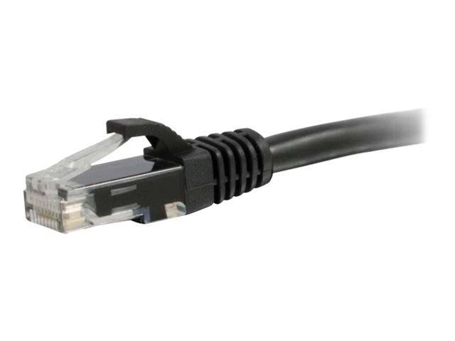C2G Cat6 Booted Unshielded (UTP) Network Patch Cable - patch kabel - 1 m - černá – foto 3