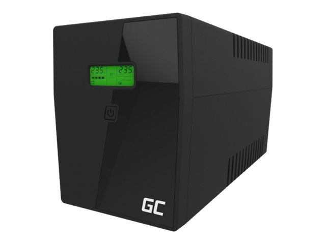 Zasilacz awaryjny UPS Green Cell Line-Interactive Micropower z wyświetlaczem LCD 800VA 480W