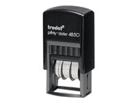 Trodat Printy 4850/L1 Stempel 25 x 14 mm 2-farve (blå, rød)