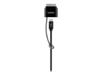 Belkin 2-in-1 ChargeSync Cable Cable kit black for Ap image
