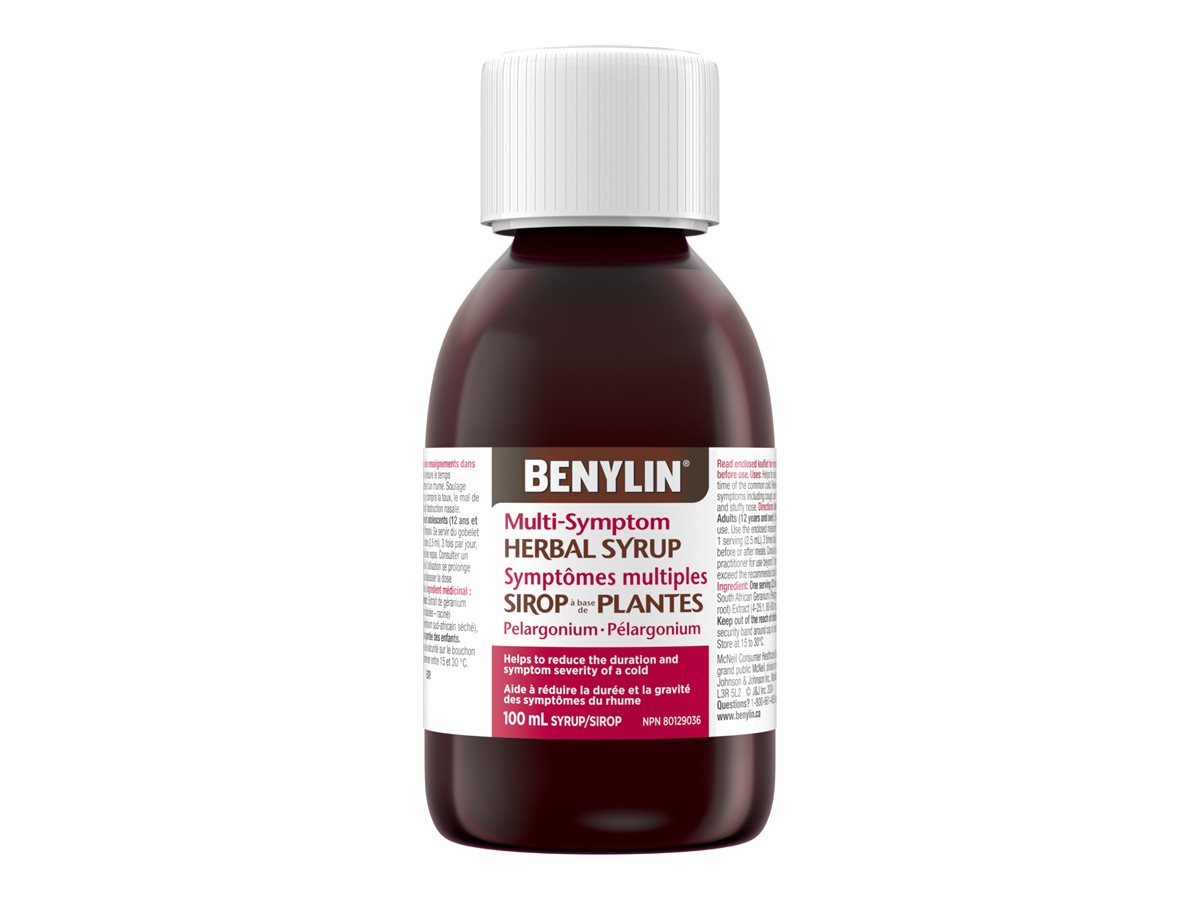 Benylin Multi-Symptom Herbal Syrup - 100ml