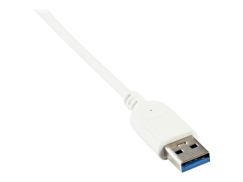 StarTech.com Hub USB 3.0 3 ports avec GbE - Aluminium