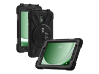 CODi Rugged - Back cover for tablet - rugged - polycarbonate, silicone - black - 8