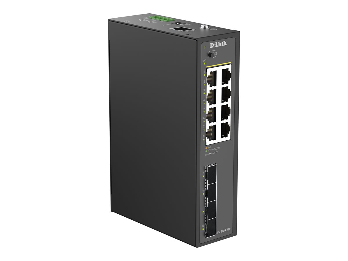 D-Link DIS 210G-12P -...