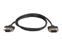 C2G CMG-Rated DB9 Low Profile Null Modem M-M