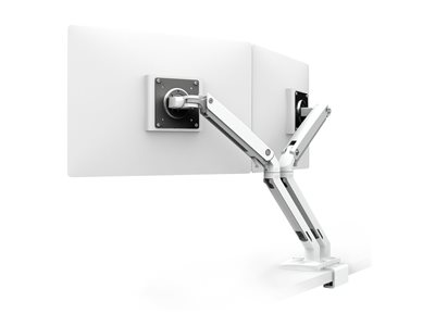 Ergotron MXV Desk Dual Monitor Arm with Under Mount C-Clamp