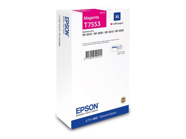 EPSON 4LB WF-8xxx Series Ink Cartridge C13T75534N